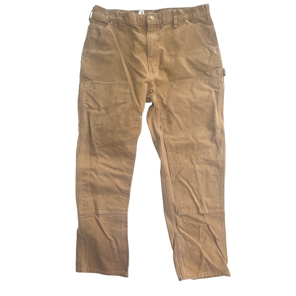 Carhartt 125th Anniversary B01‎ BRN Carpenter Size 38x32 Dungaree Fit Pants